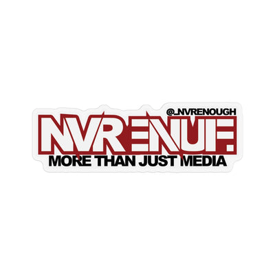 NVR ENUF Car Magnet