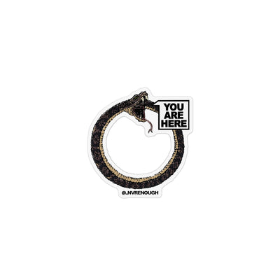 NE Ouroboros Car Magnet
