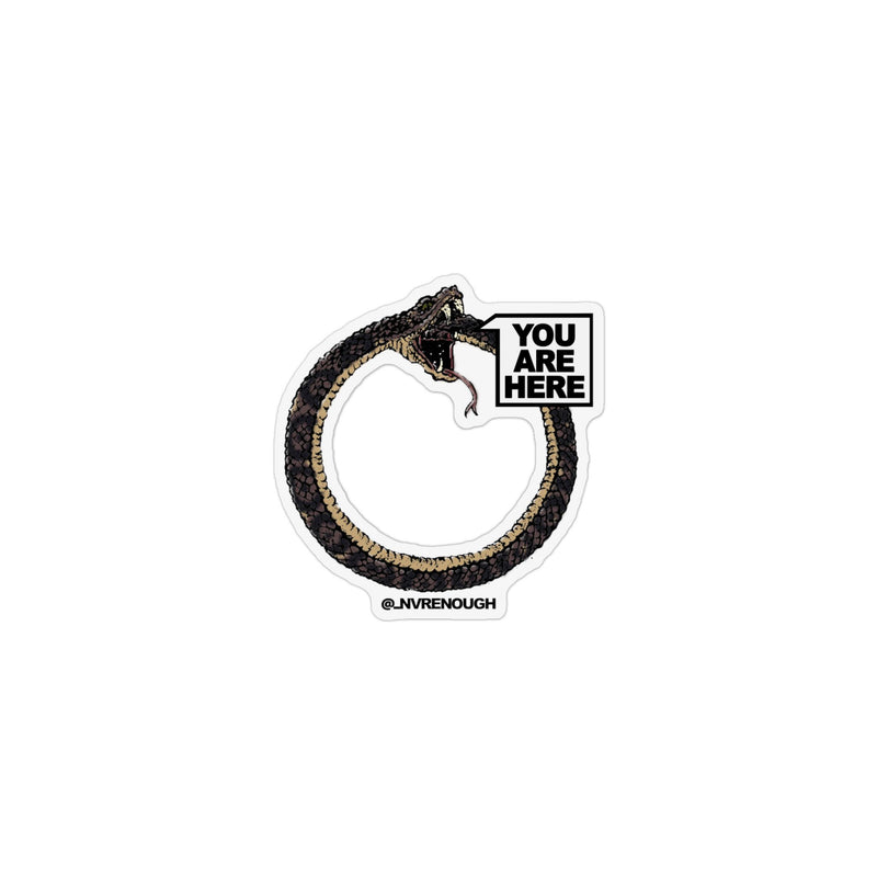 NE Ouroboros Car Magnet
