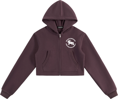 NE Essentials Cropped Hoodie