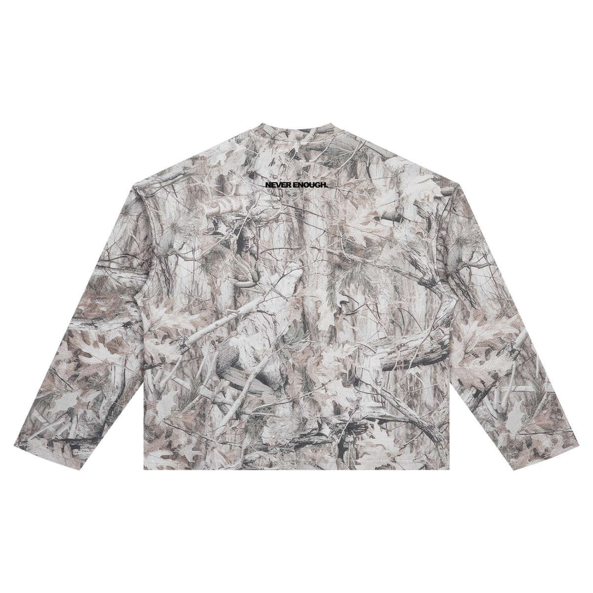 Forgive Me NE Camo Waffle Longsleeve