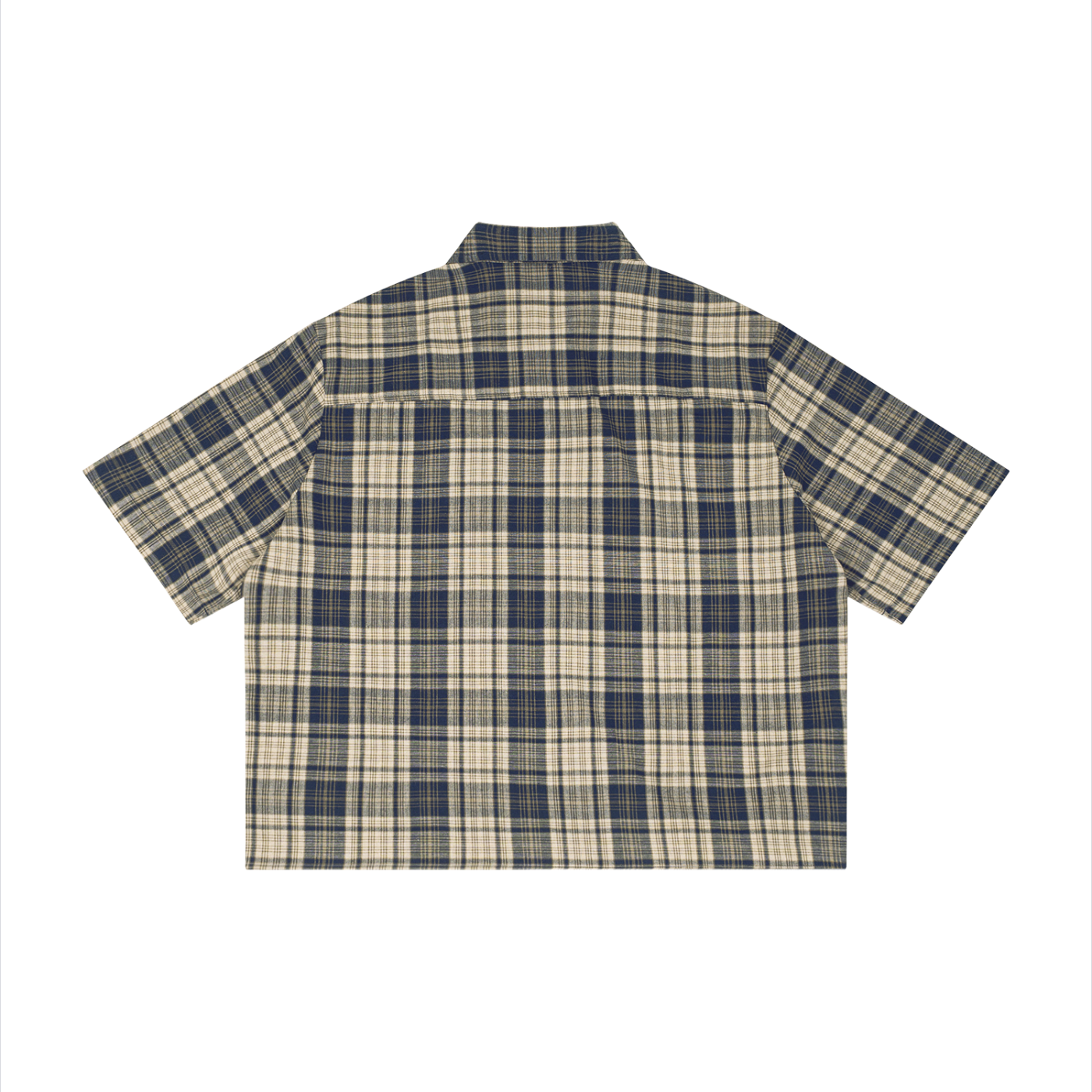 NECH Plaid Boxy Short Sleeve
